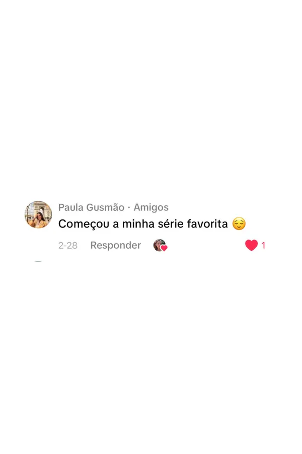 Print de feedback de aluna